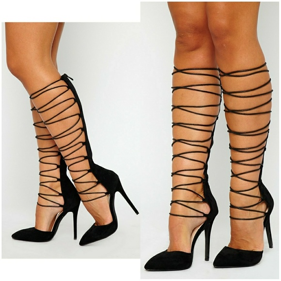 Shoe Republic LA Lace Up Pump - Picture 6 of 6